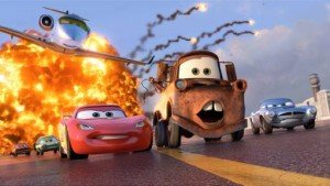 Lightening McQueen and Mater