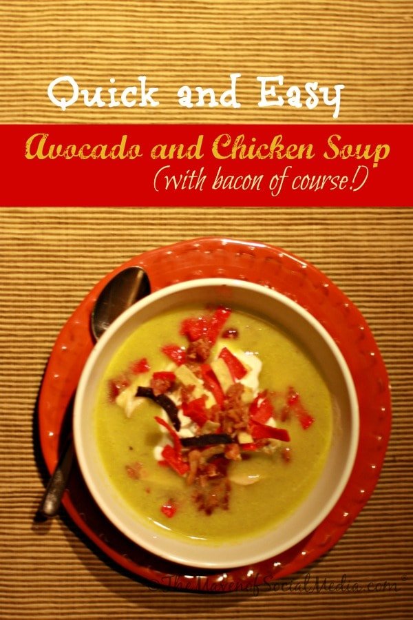 Avocado and Chicken Soup